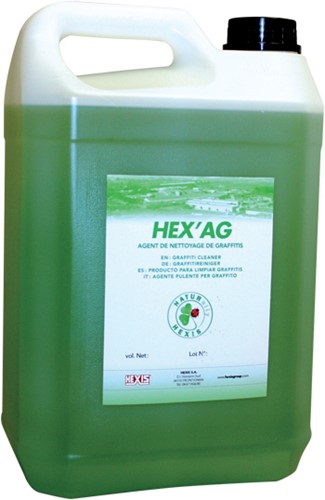 HEX'AG Anti-graffiti cleaning liquid, 5 liter