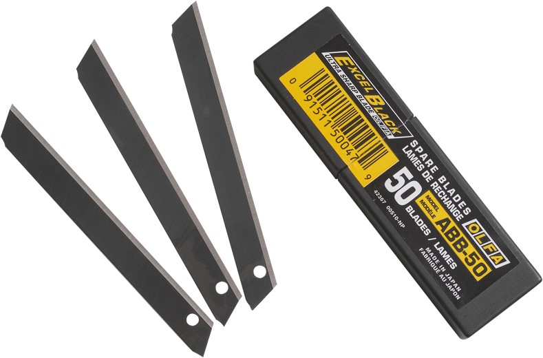 OLFA Reservemesjes black max ABB-50