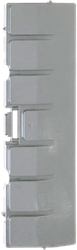 Edge tile 15 x 15 black