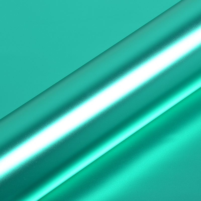Hexis Skintac HX30SCH09S Super Chrome Turquoise satin, 1370mm