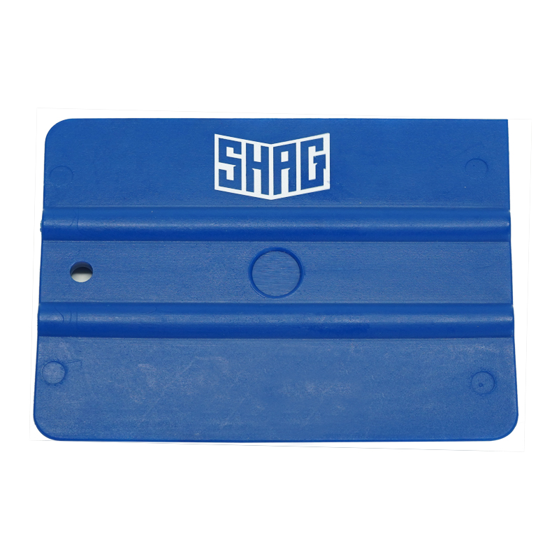 SHAG blauwe sqeegee, extreem zachte hardheid