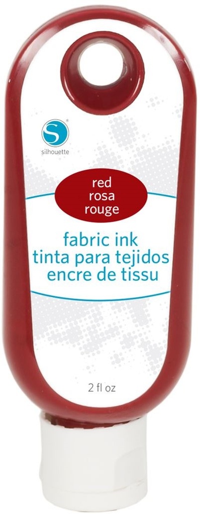 Silhouette Fabric Ink 59cc Red