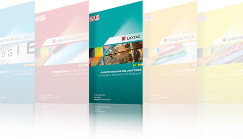 Kleurenwaaier Hexis Smartac KG8000 serie Swatchbook