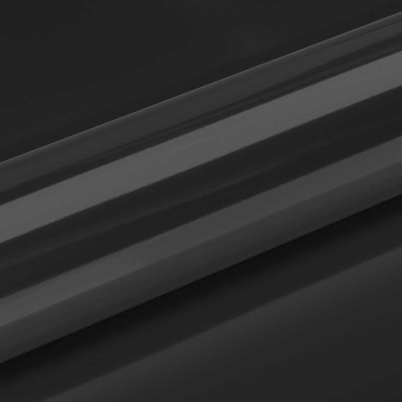 RESTSTUK Hexis Skintac HX20432B Dark Grey gloss 1520mm 1 rol van 1 mtr