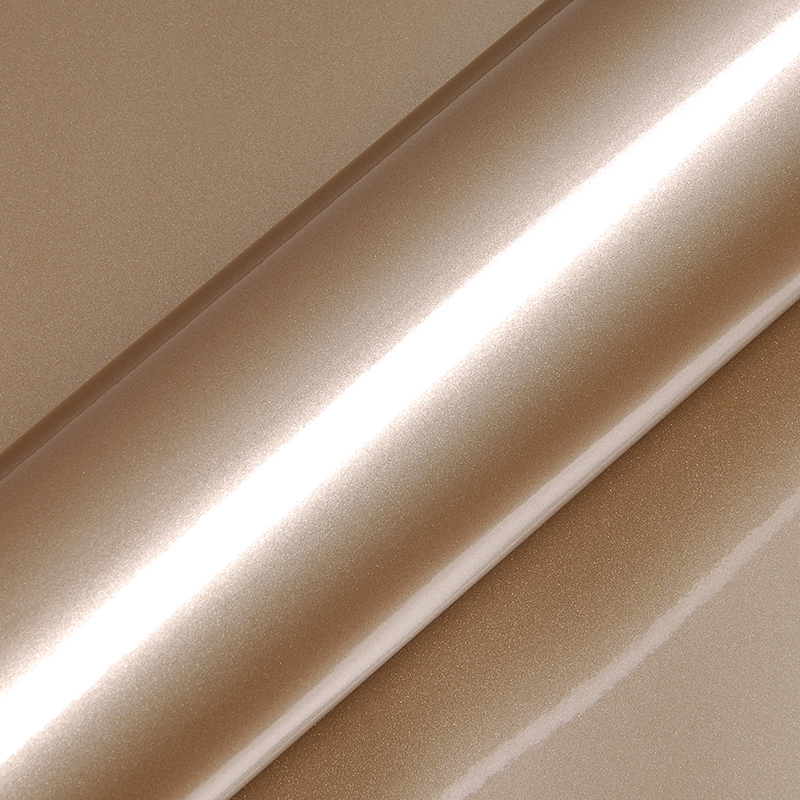 RESTSTUK Hexis Skintac HX20BCMB Ashen Beige Metalic gloss 1520mm 1 rol van 1,5 mtr