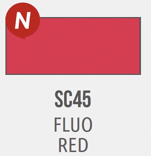 [H-SC45Flu-Red] Hexis Speedcut SC45 Fluor Red