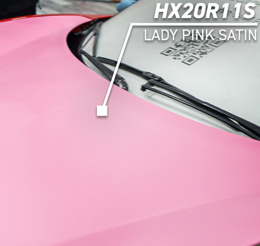 [HX20R11S1520] Hexis Skintac HX20R11S Lady Pink Satin 1520mm