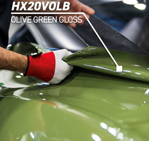 [HX20VOLB1520] Hexis Skintac HX20VOLB Olive green gloss 1520mm