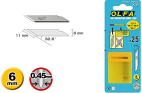 [KB] OLFA 25 reserve messen KB (voor Roland printers)