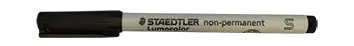[KF700-BK] Graphtec Waterbased fiber-tip stift. 10st./pak