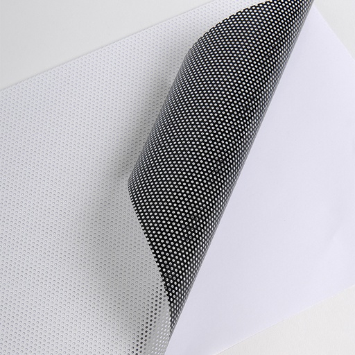 [MICRO1L1520] Hexis MICRO1L Polymeer microgeperforeerde printmedia 30m x 1520mm