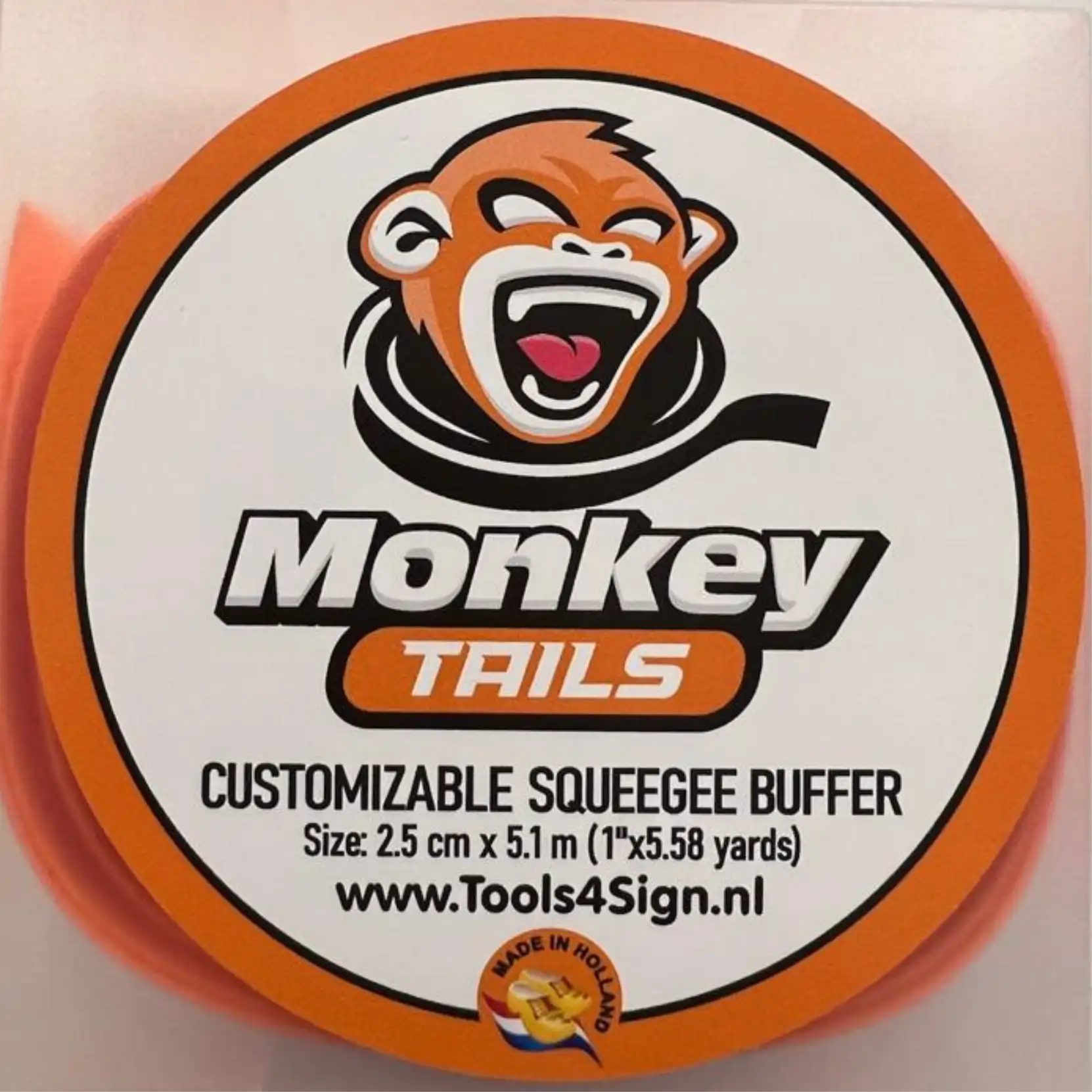 [MONKEY-510-ORG] MonkeyTails rakelvilt 510cm Oranje