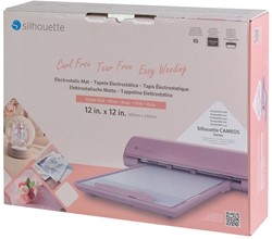 [S-CUT-MAT-ES-MTPNK-12] CAMEO 5 Electrostatic Mat Matte Pink - 12 in. x 12 in.