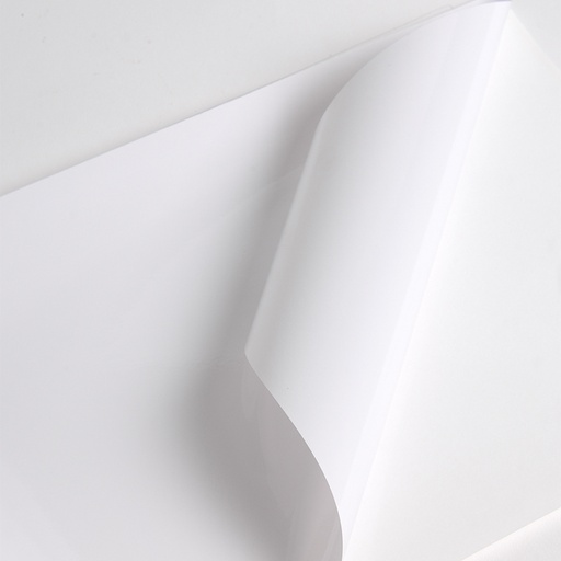 [VCSR301WG11600] Hexis VCSR301WG1 Monomeer printmedia met versterkte lijmlaag 45m x 1600mm