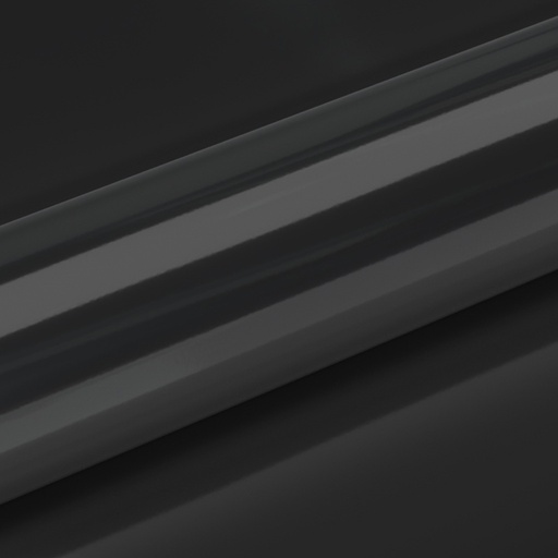[REST-HX20432B] RESTSTUK Hexis Skintac HX20432B Dark Grey gloss 1520mm 1 rol van 1 mtr