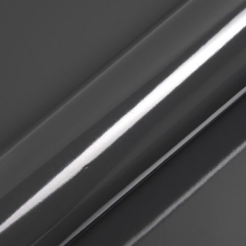 [REST-HX20446B] RESTSTUK Hexis Skintac HX20446B Elephant Grey gloss 1520mm 1 rol van 3 mtr