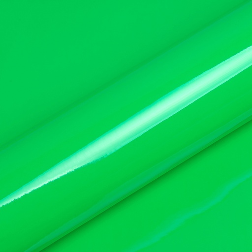 [REST-HX20612B] RESTSTUK Hexis Skintac HX20612B Fluo Green Gloss 1520mm 1 rol van 6 mtr