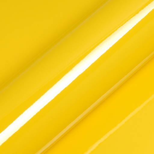 [REST-HX20109B] RESTSTUK Hexis Skintac HX20109B Sun Yellow gloss 1520mm 1 rol van 3 mtr