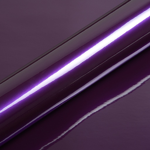 [REST-HX20352B-1] RESTSTUK Hexis Skintac HX20352B Elderberry Purple Gloss 1520mm 1 rol van 4 mtr